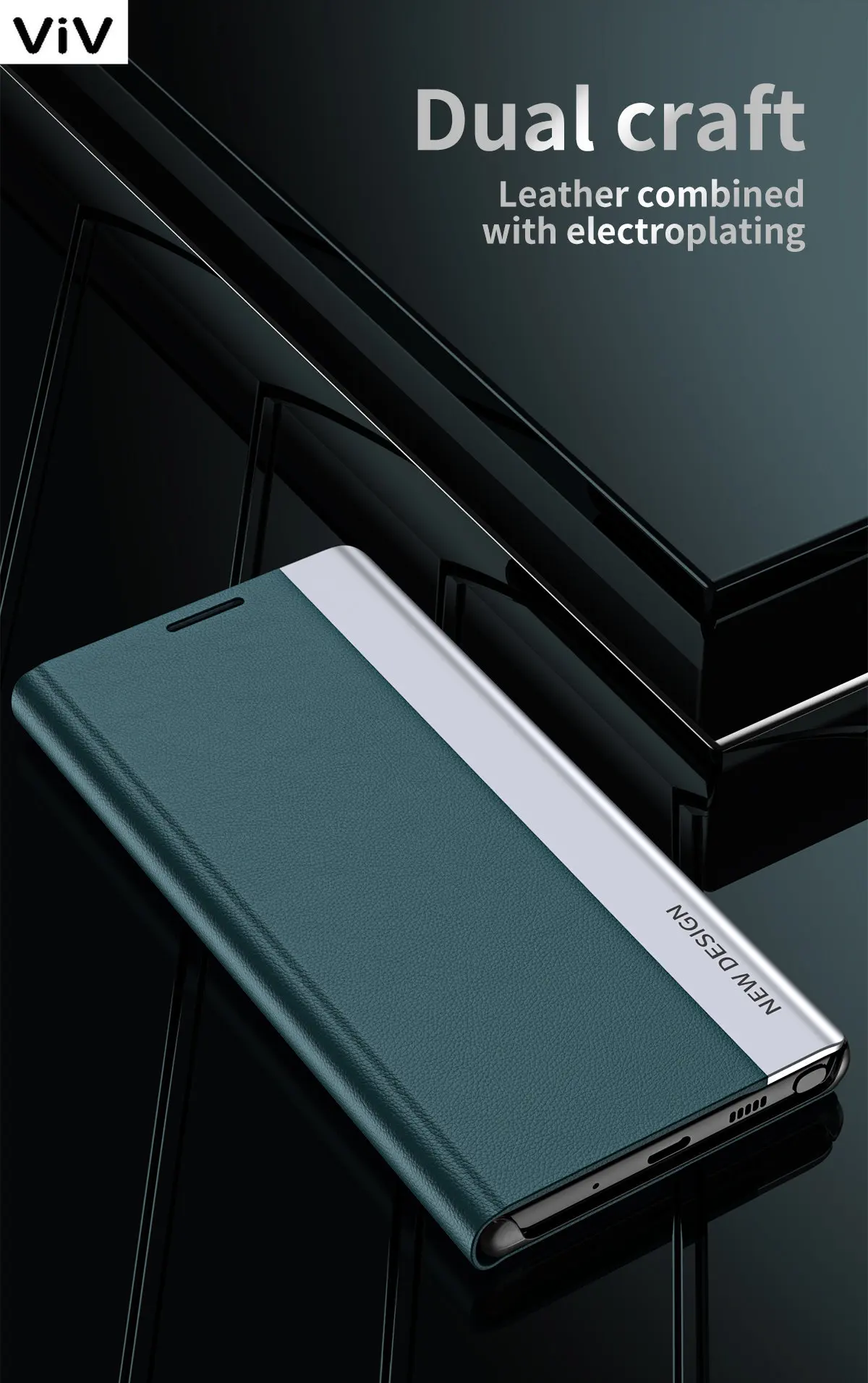 

Полноразмерный кожаный чехол-книжка для Samsung Galaxy S10 9 8 Plus S7Edge S23 22 21 20 Note20Ultra Note10Plus 9 8 A24, чехол для телефона