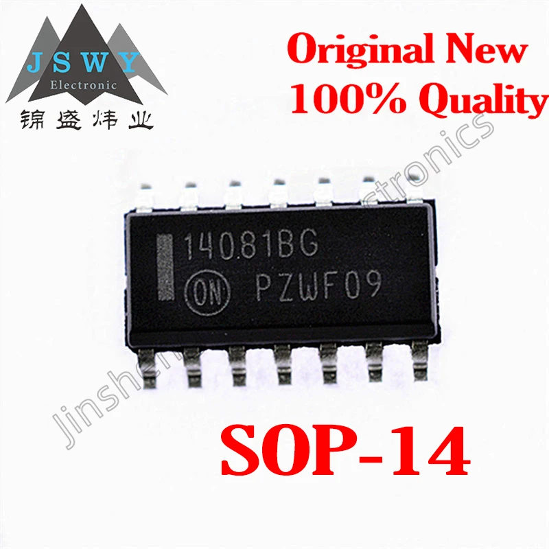 

5~10PCS MC14081BDR2G MC14081 14081BG MC14093BDR2G 14093BG SMD SOP-14 Logic Chip Electronic IC 100% Brand New Free Shipping