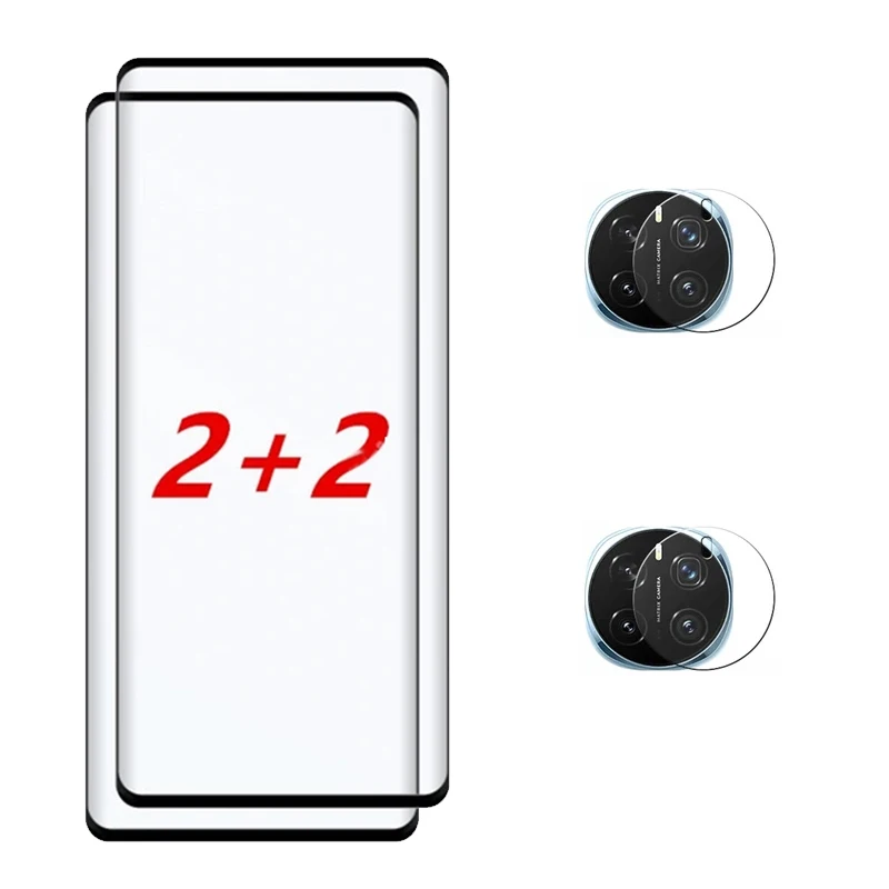Premium Full-Curved Tempered Glass Screen Protector with Camera Film