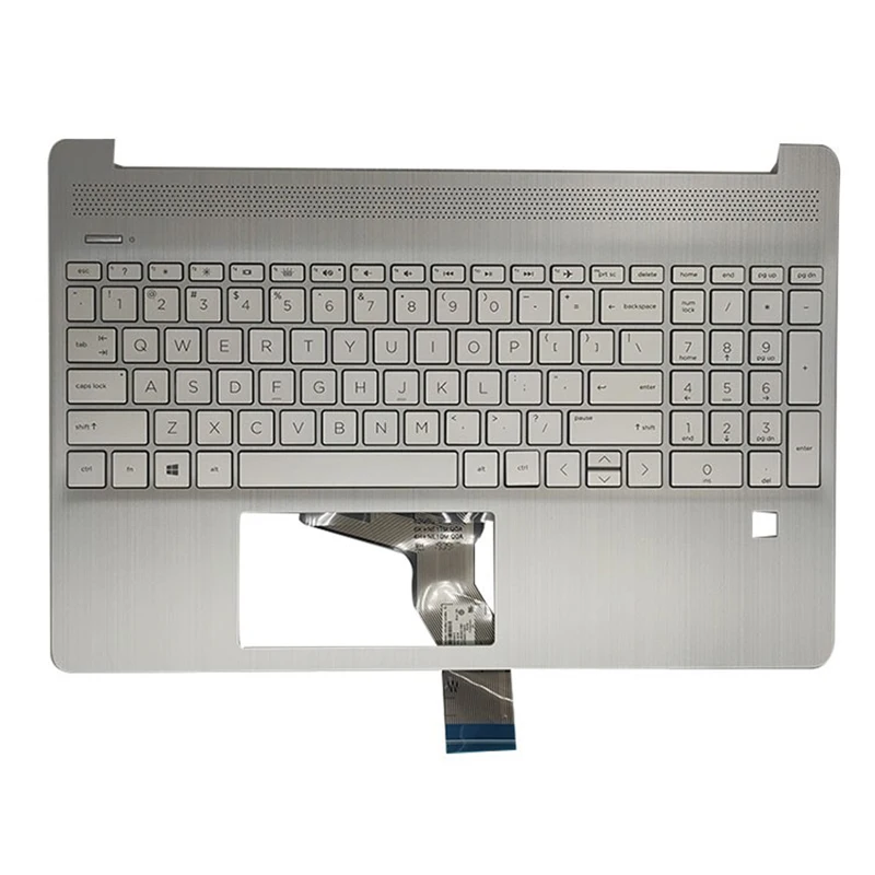 Tampa do Teclado Descanso Palma Case Tampa Superior hp 15-dy 15-ef 15s-fq 15s-fr 15s-eq Tpn-q222 Q230 L63578001 L63579-001 - Imagem 6