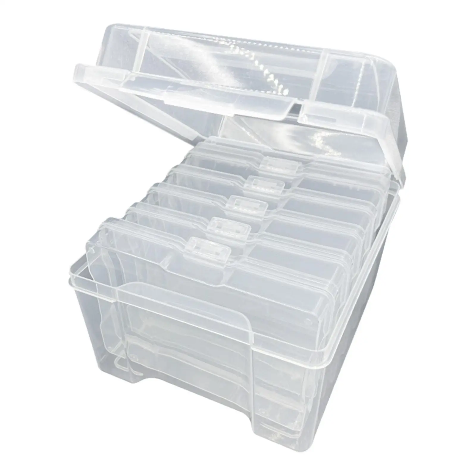 

Контейнер для хранения рыболовных снастей с 6 отделениями