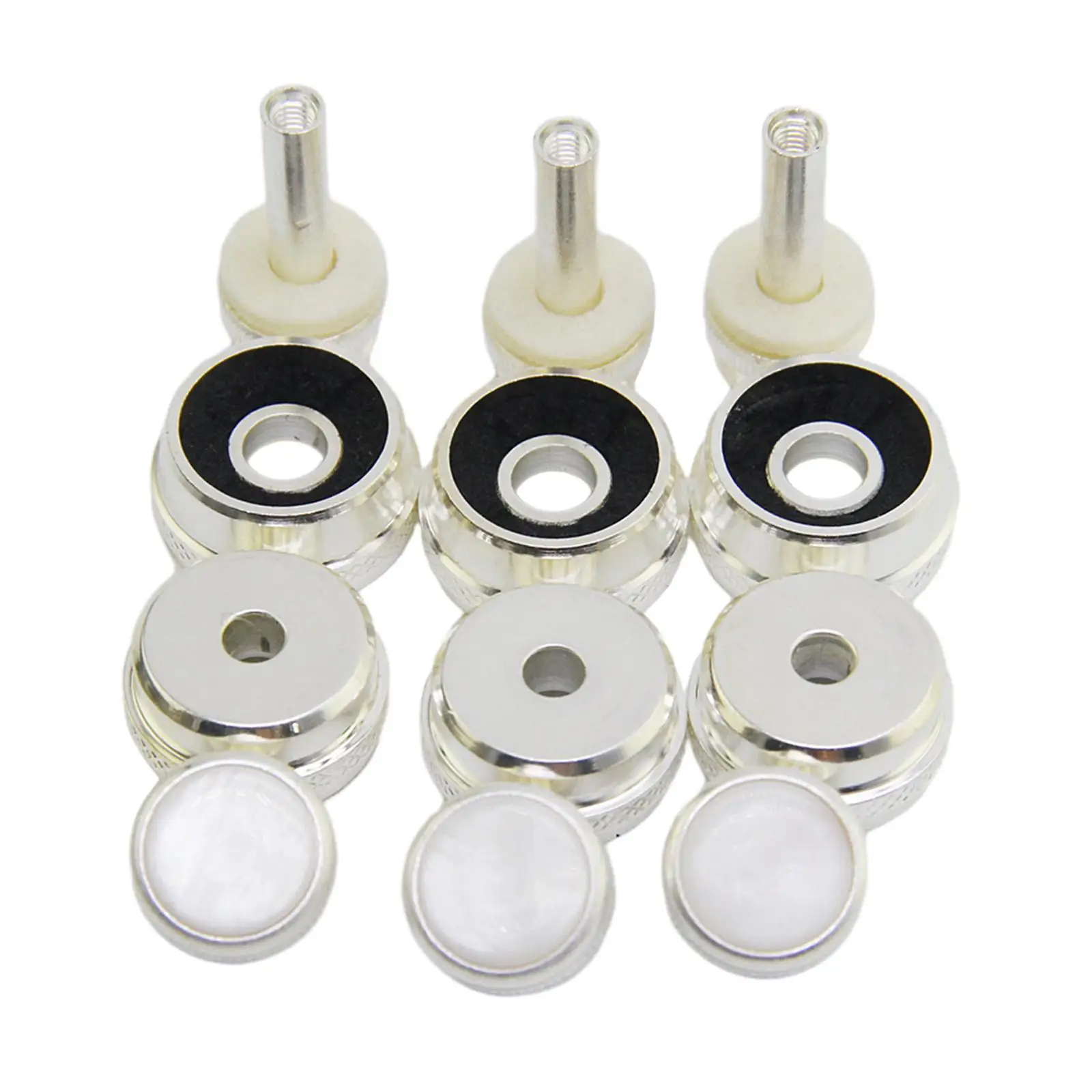 Trumpet Repair Kits Replacement Parts, Metal Finger Button, Trumpet Valve Cap, Trombone Wind Instrument Brass Instrument