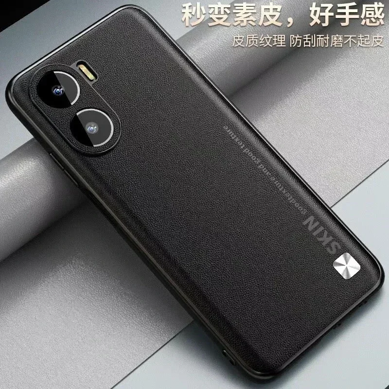 Luxury Leather Silicone Shockproof Matte Bumper Protective Back Case