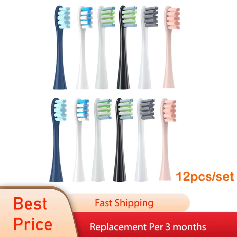 Dupont-substituição Escova Cabeças para Escova de Dentes Elétrica Cerdas Macias Bicos Limpos Oclean x x Pro z1 f1 um Air se Sonic