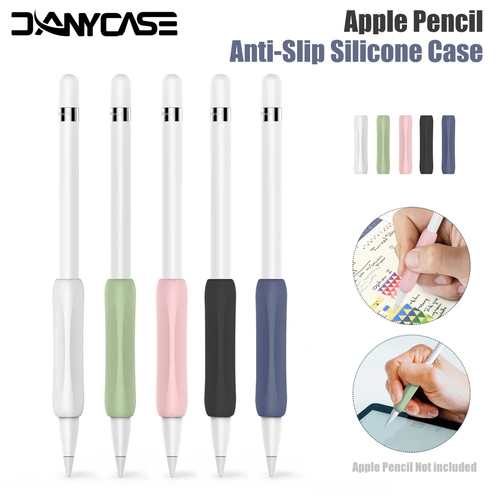 Universal Cover For Apple pencil 1 2 Case iPad Pencil Non-Slip Protection Silicone Accessories | Компьютеры и офис