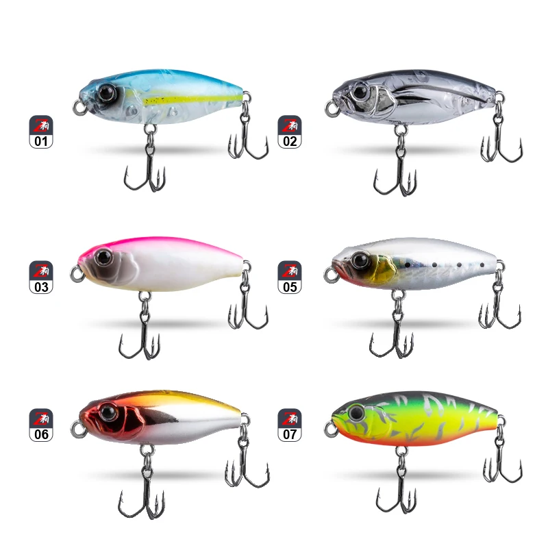 ձ Z- ε   40mm 3.2g Stickbait Topwater ǥ   ϵ Baits Wobblers  ũ 