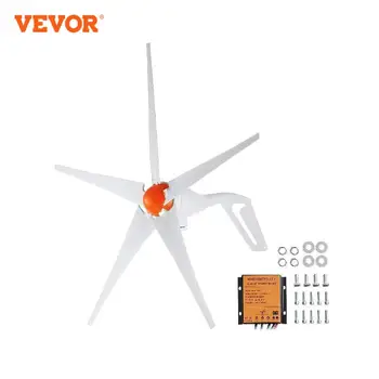SucceBuy Wind Turbine Generator 12V 500W/800W Wind Turbine Wind Power Generator with MPPT Controller Suitable for Home Farm RVs