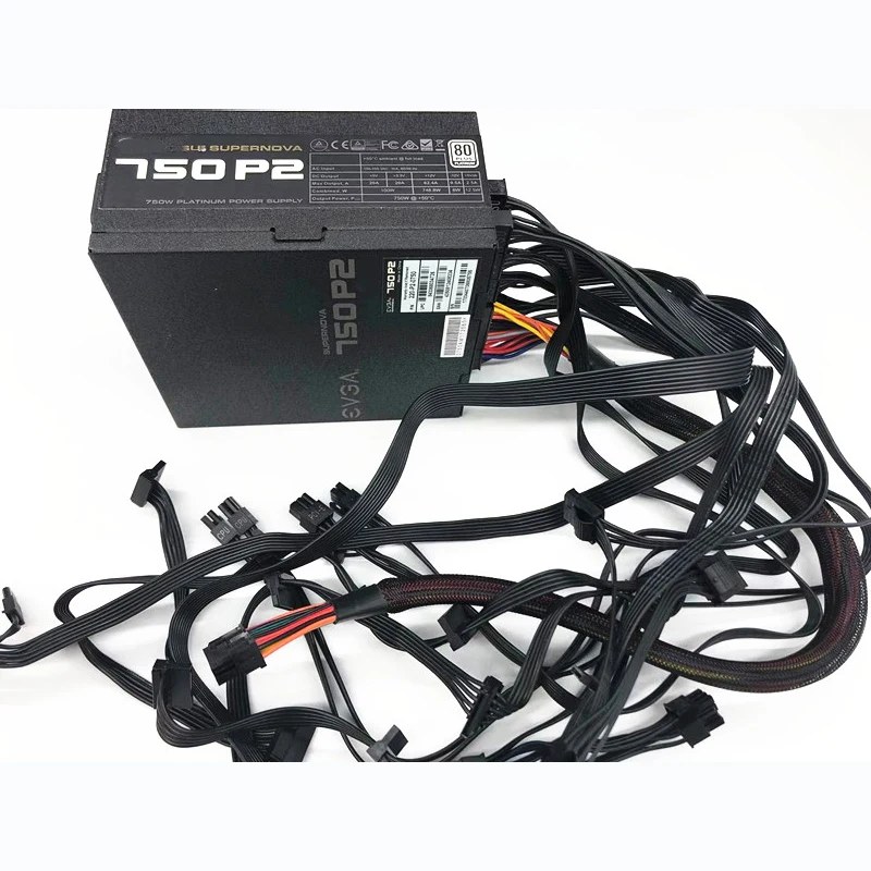 For Mining Power Supply for EVGA Evga750p2 750W 100% Test Before Shipment 4 For Mining Power Supply for EVGA Evga750p2 750W 100% Test Before Shipment - Image 2