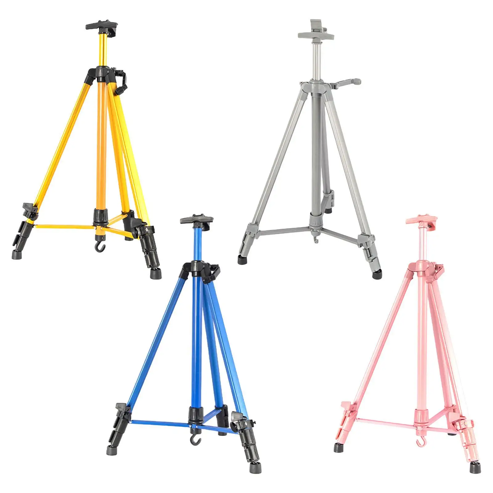 Adjustable Painting Easel Aluminum Tripod Art Artist Sketch Stand for Floor Tabletop