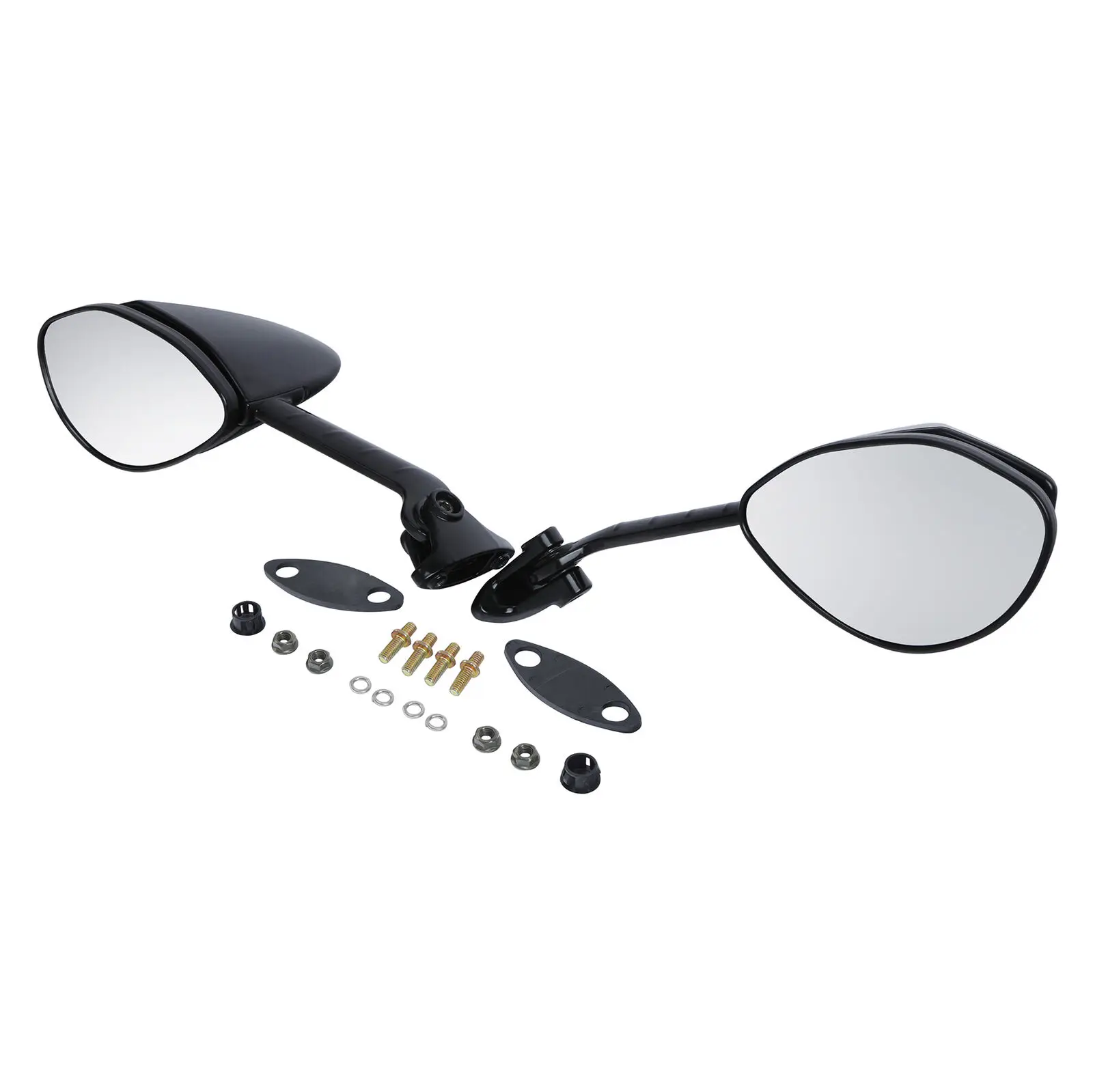 

Motorcycle 8mm Rearview Mirrors For Kawasaki Ninja ZX-14R 2012-2023