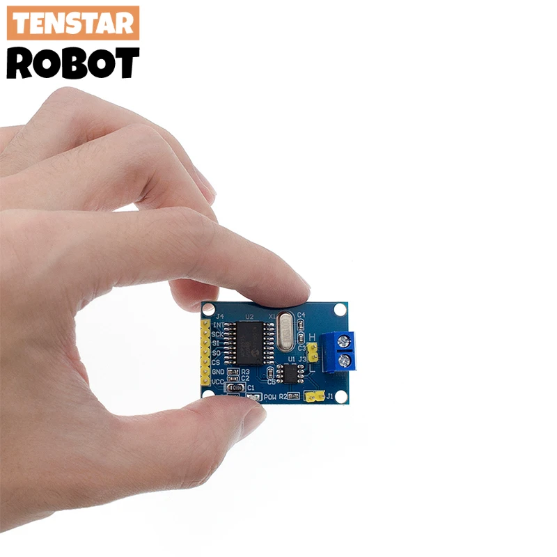Can Bus Spi Tja1050 Raspberry Pi Mcp2515 Circuit Mcp2515 Bus Can Módulo ...