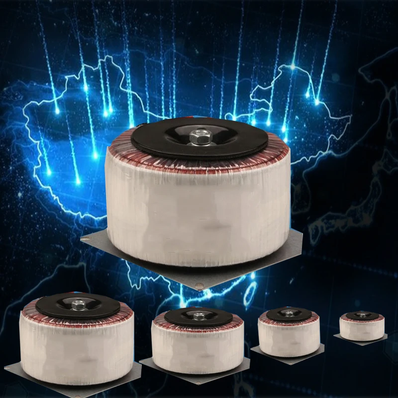 

800W 220V input 18-0-18V output Ring transformer .