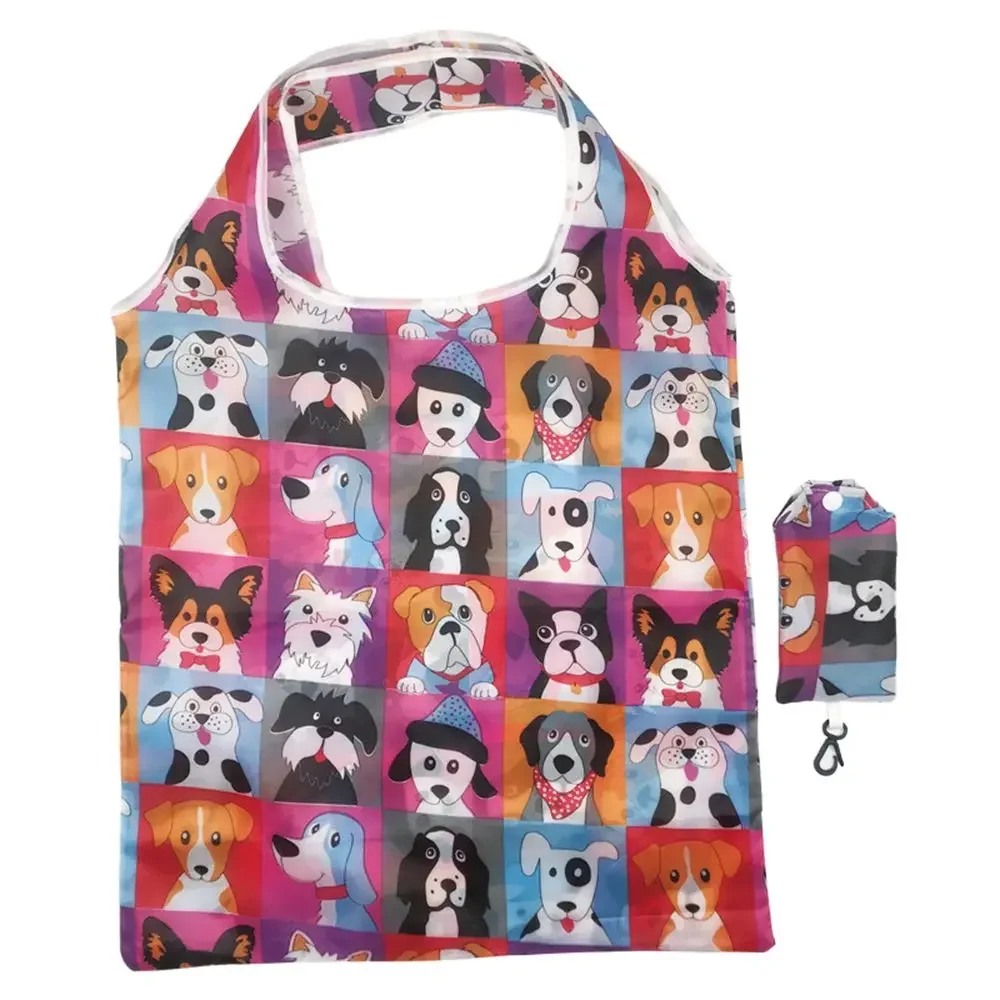Eco-Friendly Reusable Foldable Shopping Bag - Durable & Washable Shoulder Tote