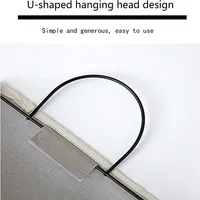 Dormitory Wall Hanging Storage Bag Wall Door Wardrobe Table Top Fabric Cotton Linen Organizer Basket For Books CD Magazine 2