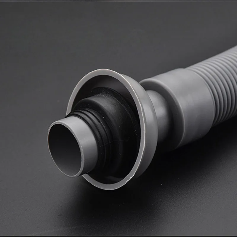 Drain Pipe Flexible Sink Basin Water Drain Pipe Washbasin Double-end Extend Connection Hose for Bathroom Kitchen Downcomer Accessories drain pipe