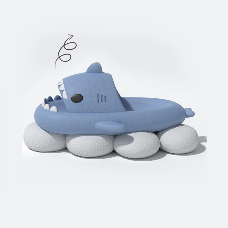Kids Cartoon Shark Slippers 4