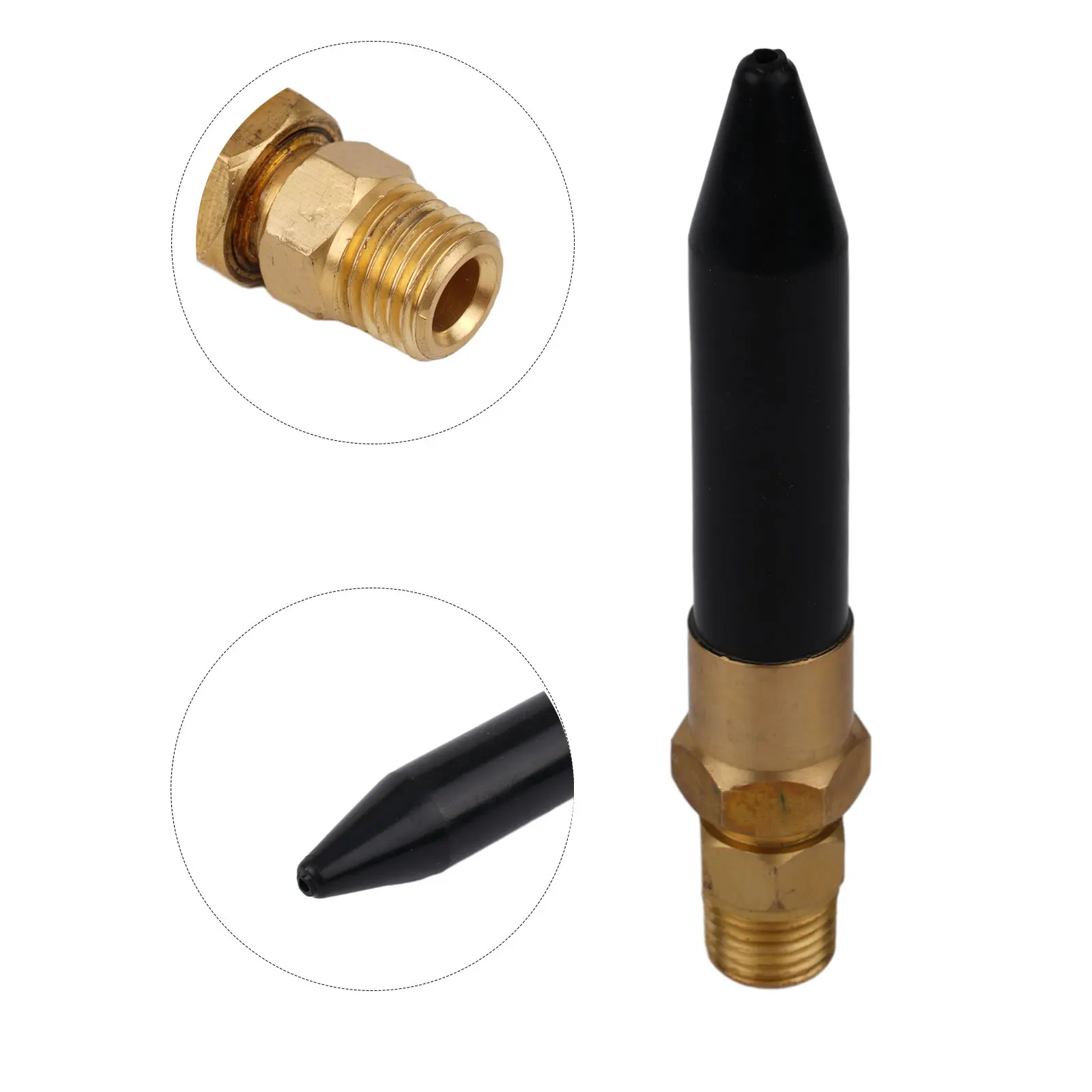 

Rubber Tilt Inflator Tilt Valve 1Pieces Accessories Brass Gas Nozzle Helium Balloon Latex NPT1/4-18 Replacement