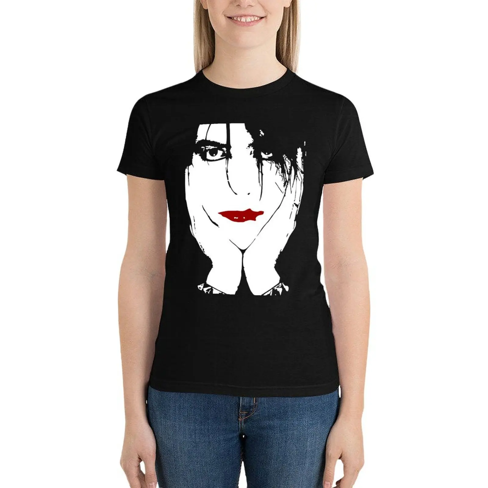 

ROBERT CUTE :3 T-Shirt Aesthetic clothing shirts graphic tees Short sleeve tee Women t-shirts