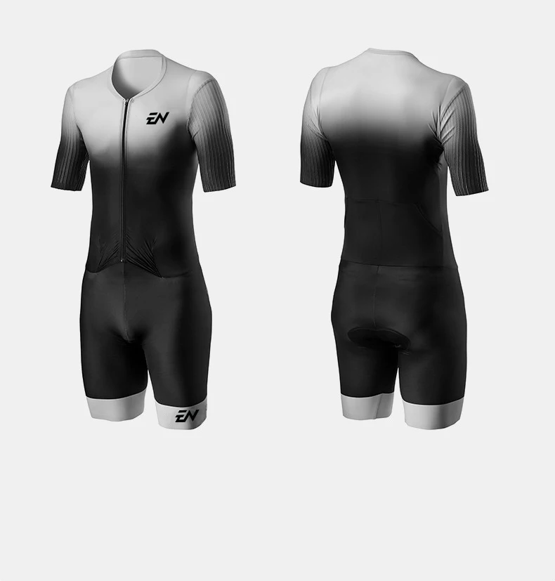 

Summer Mens Cycling Skinsuit Trisuit Triathlon Cycling Jersey Ciclismo Swimming Running MTB Bike Clothing One-piece