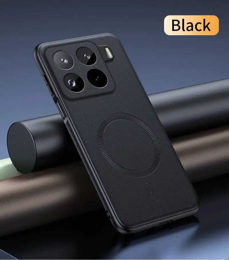 Enhanced Magnetic Rugged Armor Shockproof Case with Magsafe Compatibility for Business Professionals