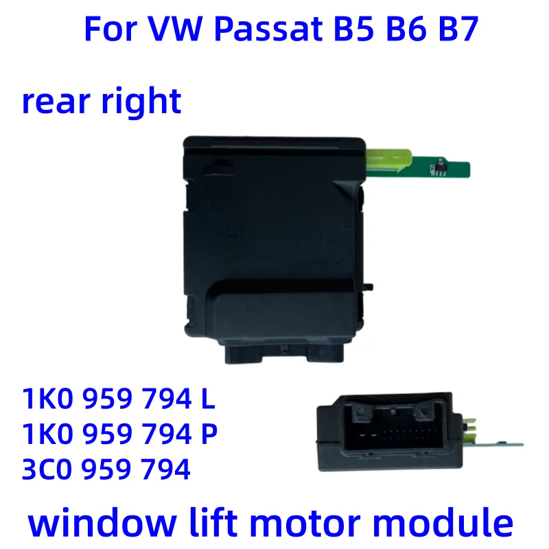 Nuevo módulo de motor para elevalunas para VW Passat B5 B6 B7 CC Back ...