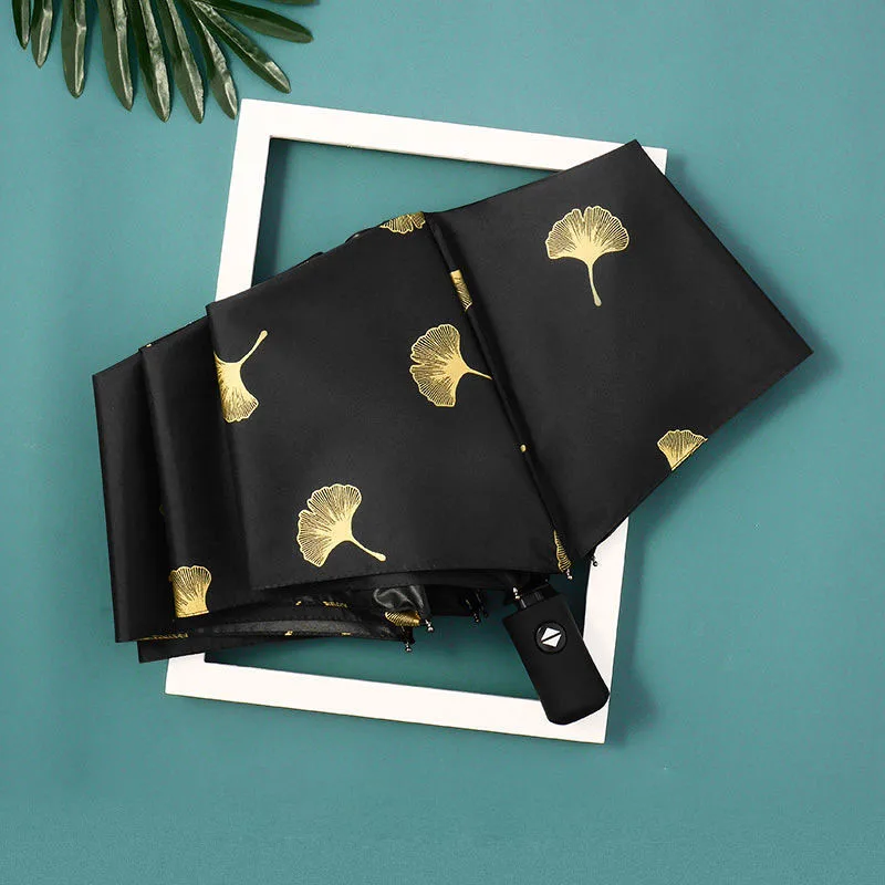 Umbrella Windproof Double Layer Resistant Fully Automatic Rain Men Women Luxury Business Large Parasol