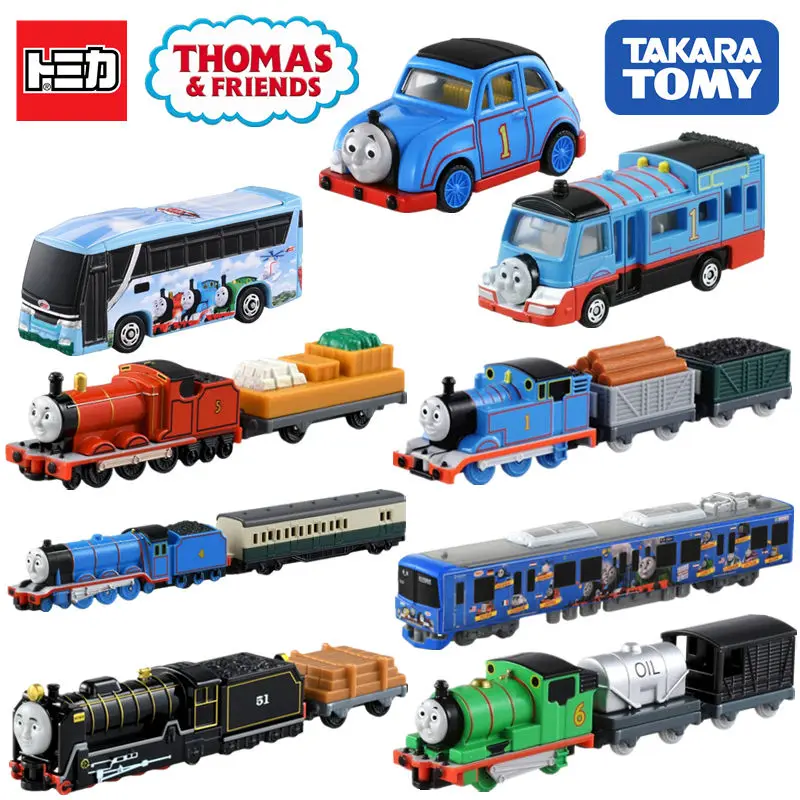 

Takara Tomy пла-рейка Plarail Thoma & Friends модель автомобиля из сплава Танк двигатель железнодорожный поезд моторизованная локомотивная модель детские игрушки