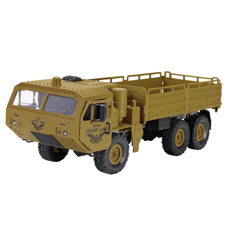 JJRC QT112 simulation THAAD six wheel drive military truck children's outdoor off-road transportation model RC toy car 5