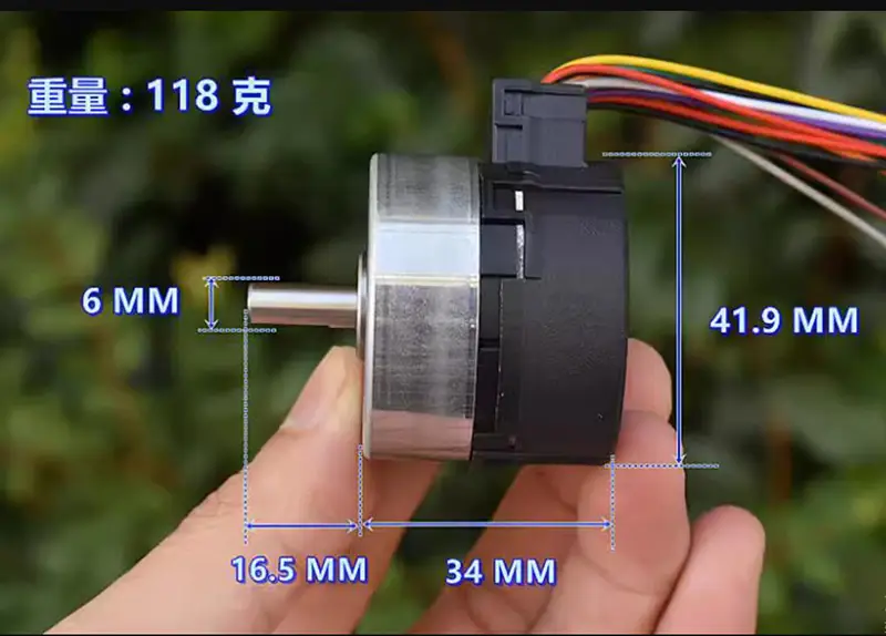 Brand New Japan Nidec 24H Brushless Servo Motor DC 12V Built-in Drive PWM Speed Regulation 100 Line Encoder image 2