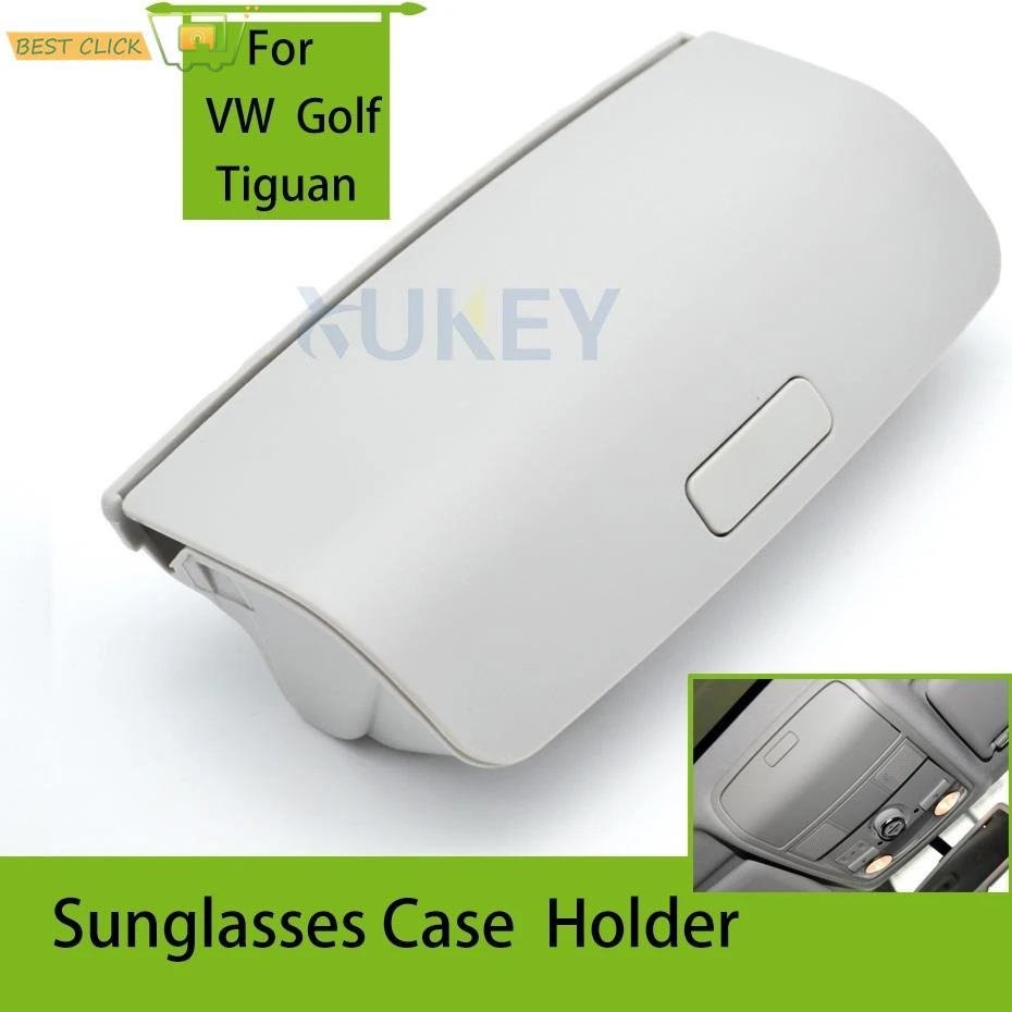 Car Sunglasses Glasses Holder Box Case For Vw Golf Mk5 Mk6 Tiguan Jetta