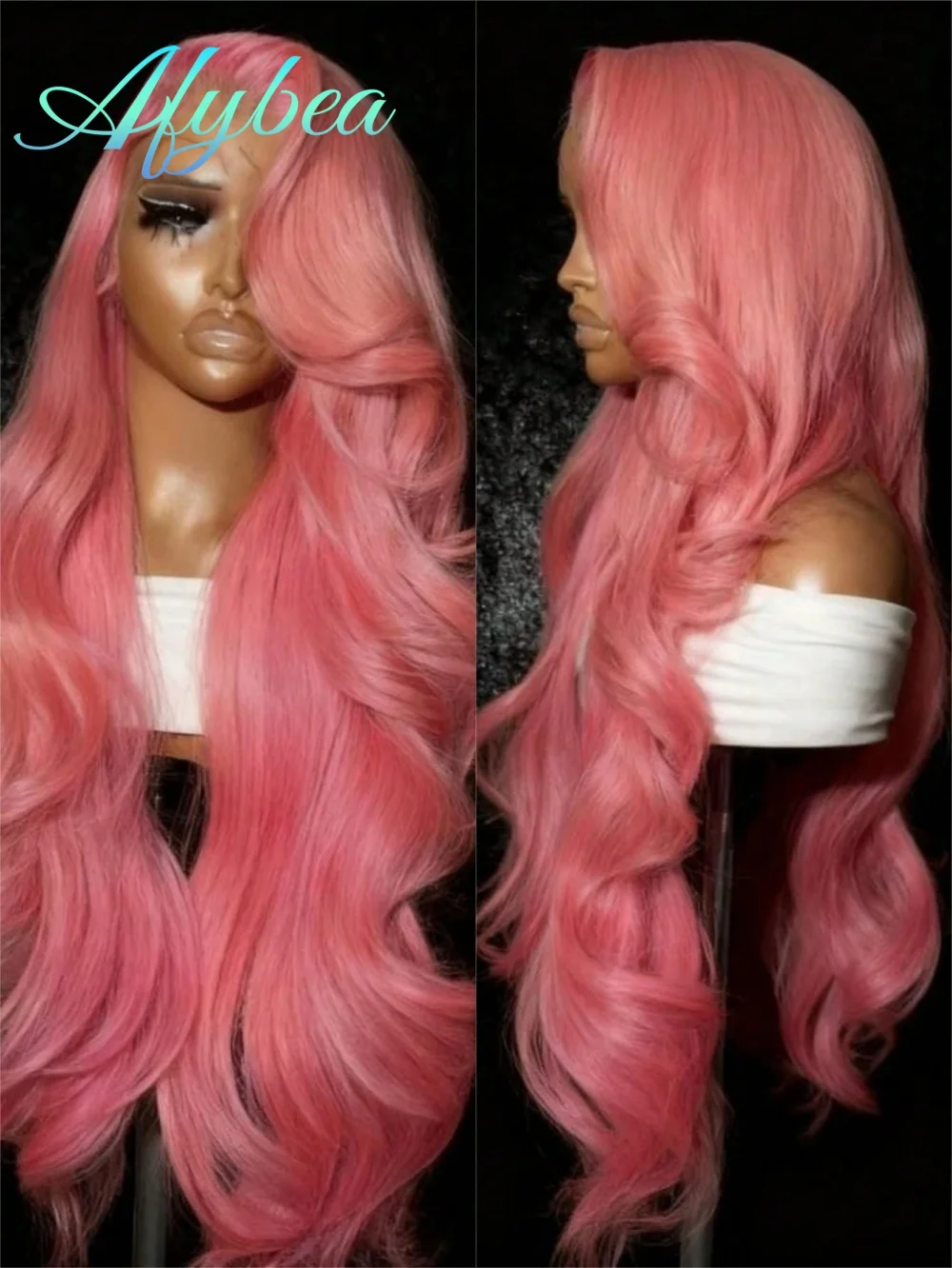 30-Inch Human Hair Lace Front Wig 210% Density Body Wave Pre-Plucked Amazon.com: 30 Inch Loose Wave Lace Front Wigs Human Hair  main image 2