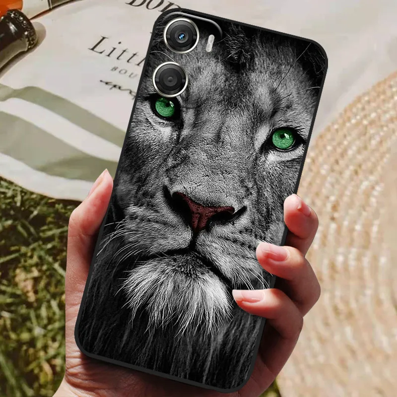 Shockproof Black Silicone Soft Phone Case - Durable Back Cover Shell