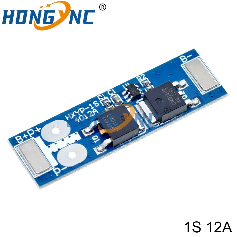 BMS 1S 12A 16A 24A 3.2V LiFePO4 Lithium Battery Protection Board 18650 4.2V Charging Voltage/Short Circuit/Overcharge Prevention