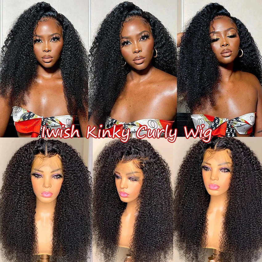 Human Hair Wigs Lace Frontal Wig Afro Kinky Curly 13x4 Lace Front Human Hair Wig PrePlucked Brazilian human hair wig lace front wig human hair wigs front lace wig