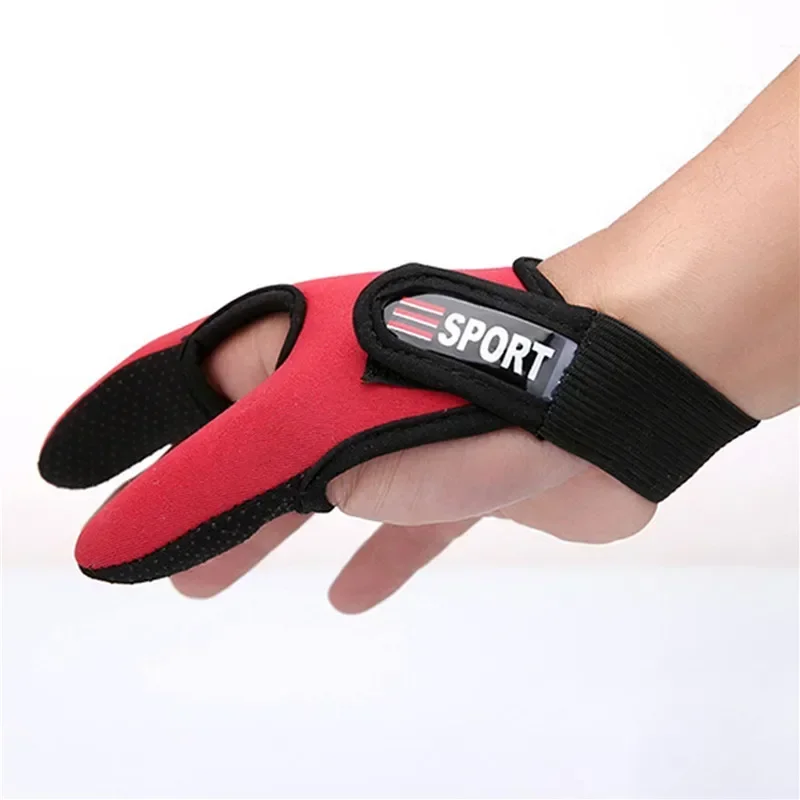 Fishing Gloves 2 Fingers Breathable Gloves Wearable Anti-Slip Fishing Finger Protector fish tackle hunting waterproof