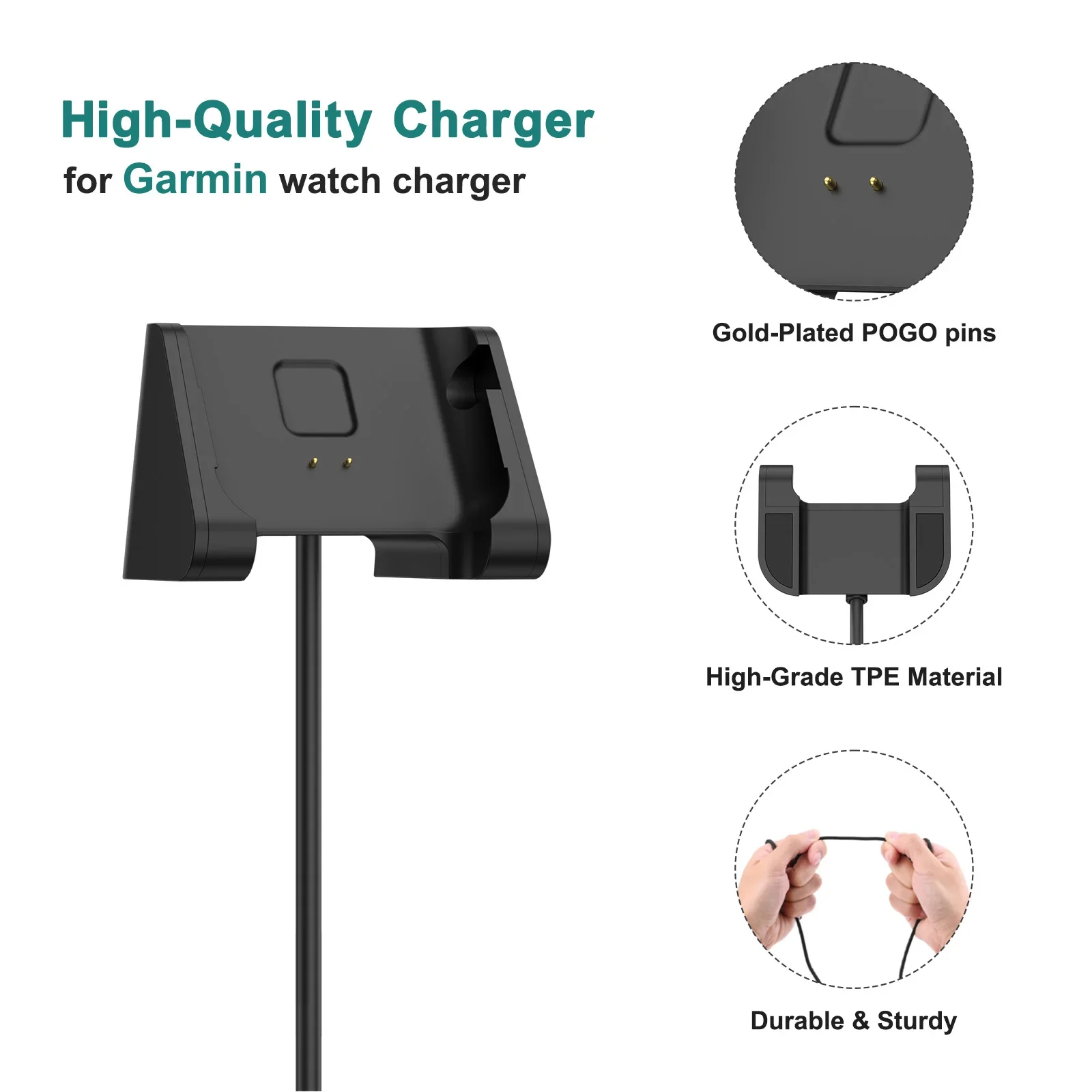 Charging Dock Amazon Bip Lite 100m USB Magnetic Charger For Huami