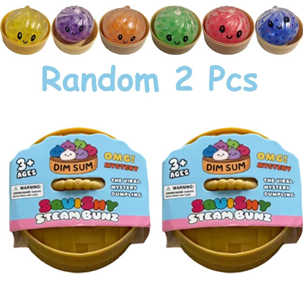 Dumpling Squishies Toy - Slow Rising Stress Relief and Anti-Anxiety Fidget Gift