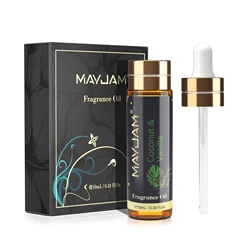 MAYJAM 10ml Aromatic Scent Oil - Strawberry Coconut Cherry Orange Blossom - 10ml (Coconut  Vanilla)