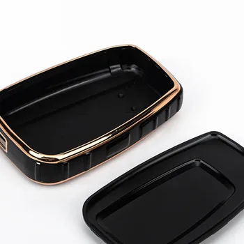 Copertura della cassa chiave dell'automobile di TPU per Toyota CHR Corolla Camry RAV4 Highlander Avalon Prius GT86 2 3 4 pulsanti protezione chiave automatica intelligente - Copertura della cassa chiave dell automobile di TPU per Toyota CHR Corolla Camry RAV4 Highlander