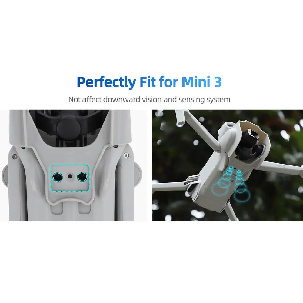 Description Picture 4 of itemFor Mini 3 Drone Protective Cover Lens Hood Gimbal Protection Anti-glare Sunshade Camera Guard Prop Accessories