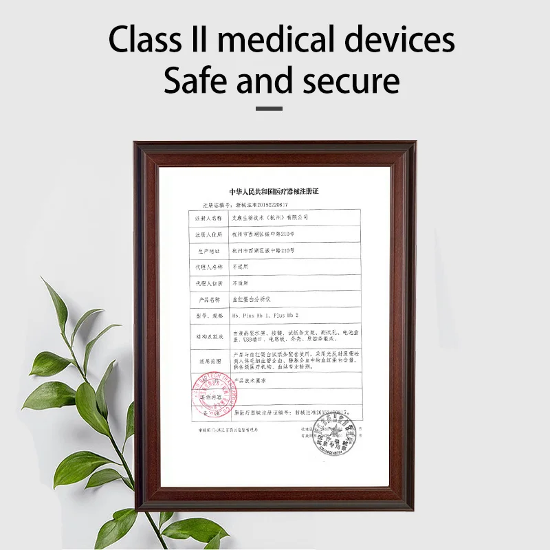 Household HB/HCT Blood Hemoglobin Test Kit Hemoglobin Analyzer Home Anemia Test blood iron level home test kit