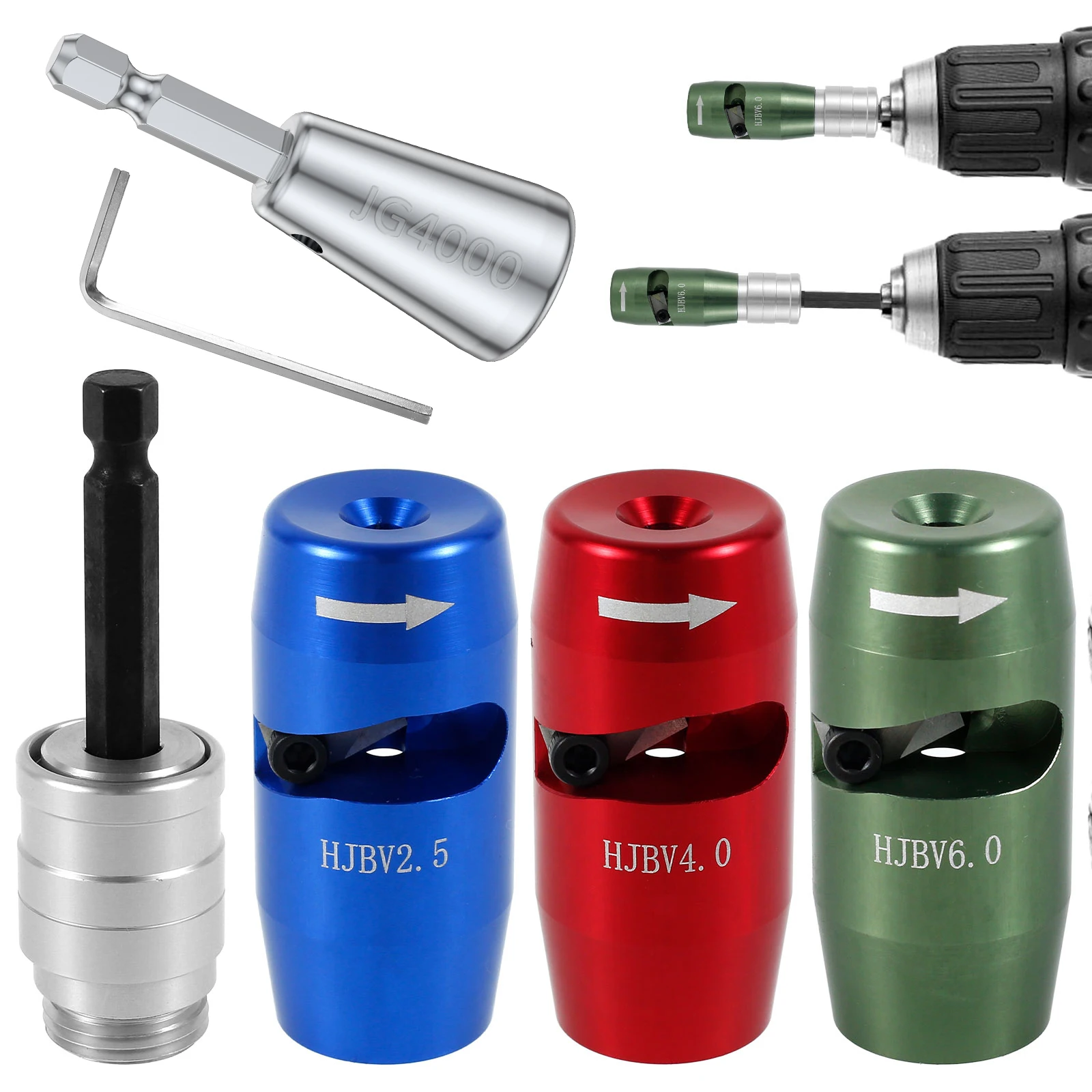 

New Wire Stripper and Twister Tool Set Universal Electric Wire Peeling Stripper Adjustable Cable Stripping Tool Use with Hand