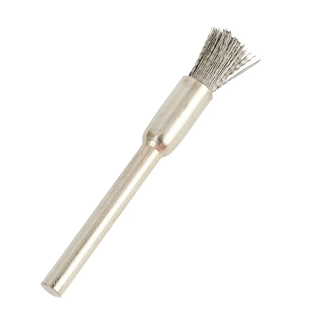 Stainless Steel Wire Brush Rotary Tool Drill Brush Dremel Drill Grinding Wheel Rust Removal Hand DIY Polishing Tool Parts 9pcs
