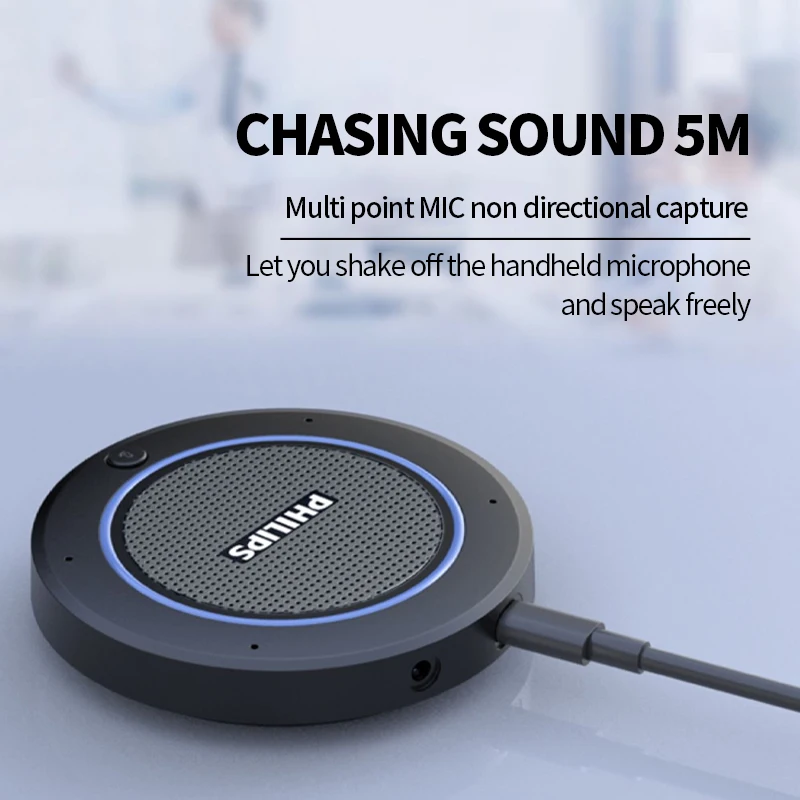 PHILIPS PSE0400 Original Smart Meeting Speaker Microphone for Conferance Online Meeting
