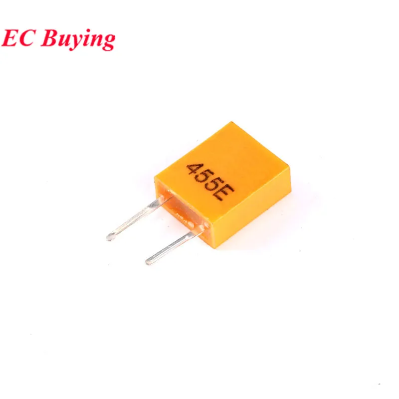 10pcs/lot 455E 455KHz 455K Ceramic Crystal Oscillator 2Pin DIP-2 280PF