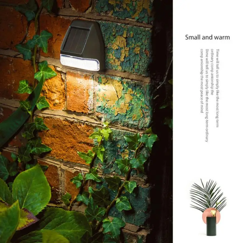 Solar Lamp Porch Lights Waterproof LED Wall Lamps Decor Outdoor Garden Stair Fence Patio Luminous Wall Washing Lamp Lighting solar garden lights led wall light