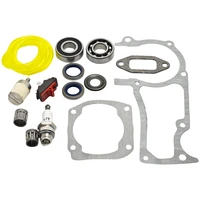 Crankshaft Bearings Seals Gaskets Kit For Husqvarna 362 365 371 372 372XP Chainsaws 503 64 72-01, 738 22 02-25, 503 96 15-01 2