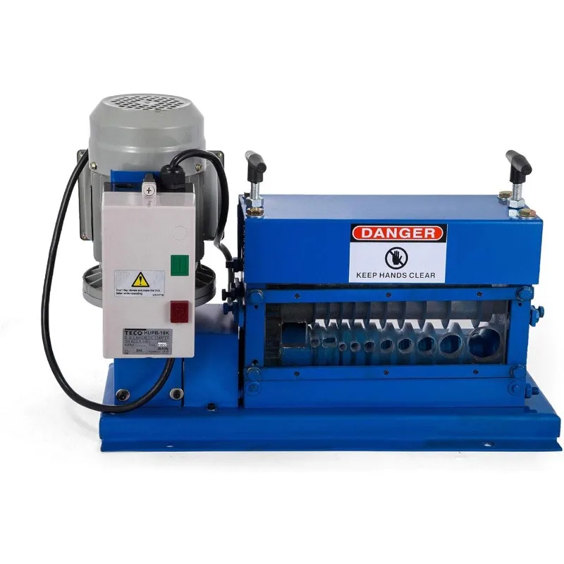 

2023 Happybuy Cable Wire Stripping Machine 18 AWG - 1" OD Wire Range, Portable Powered tools