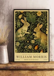 Vintage William Morris Aesthetic Canvas Art - 30x21cm (Z237)