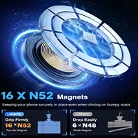 UYUXIO Strong Magnetic Wireless Car Phone Charger Adapter 15W Air Vent Car Phone Holder for iPhone 16 15 14 13 Pro Max Plus 12 - Image 6